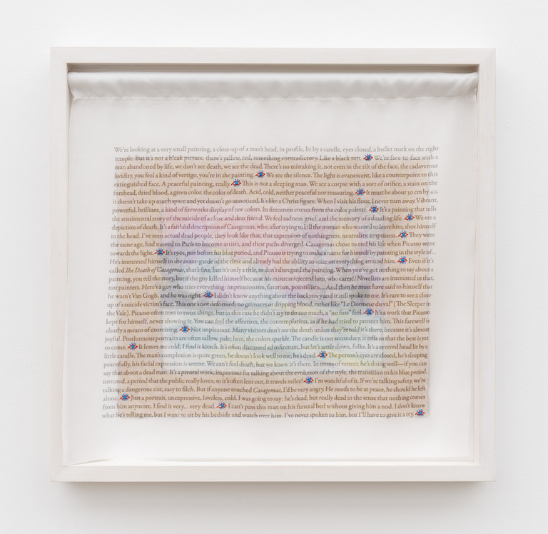 Atelier Devineau - Sophie Calle - Behind the curtain