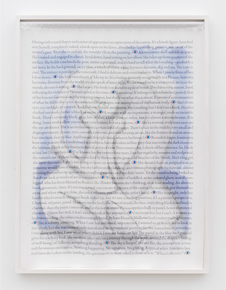 Atelier Devineau - Sophie Calle - Behind the curtain