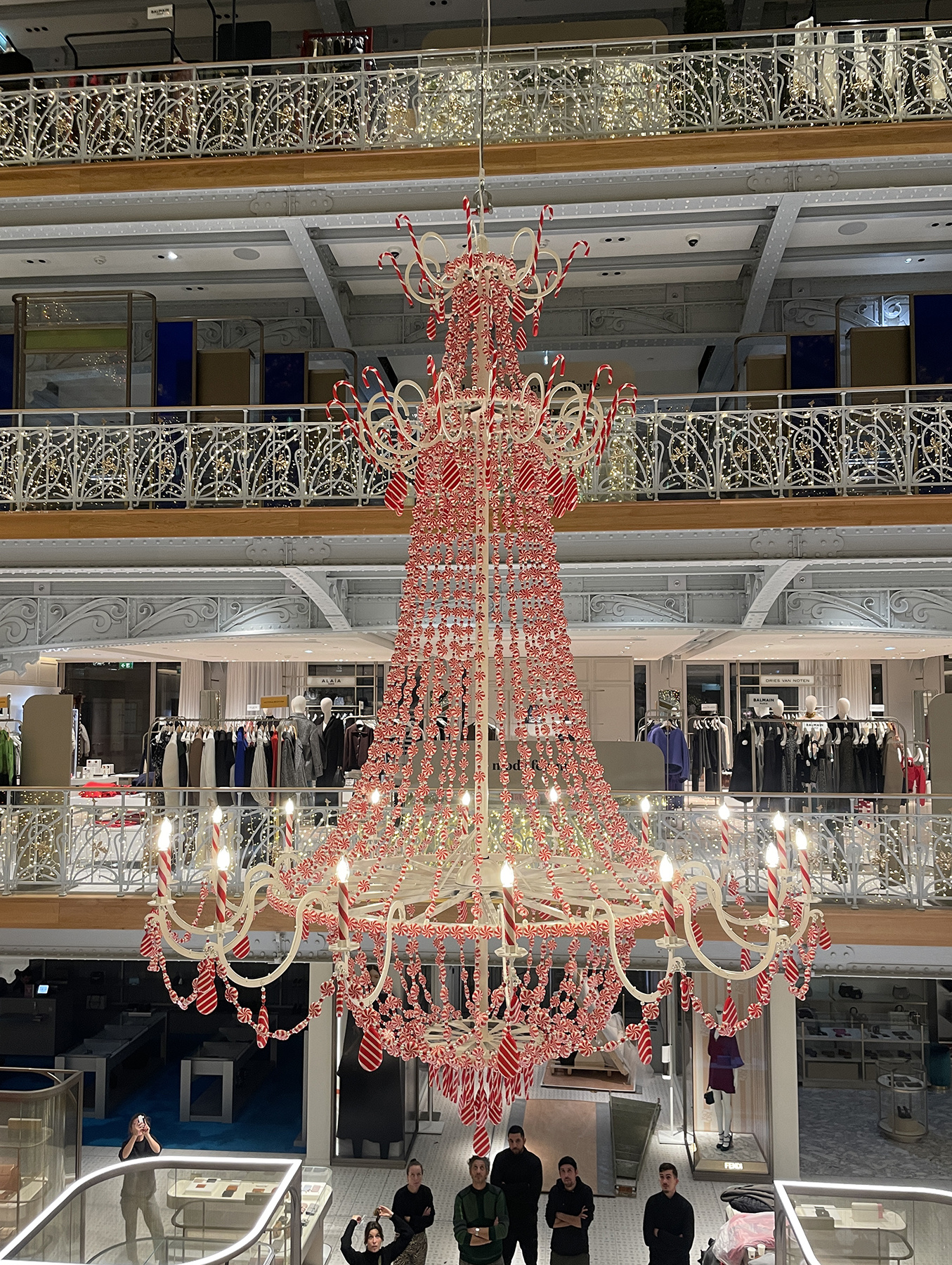 Atelier Devineau - Samaritaine chandelier